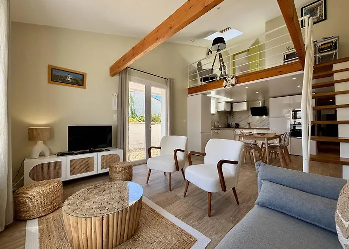 Maison 4 Pieces Avec Mezzanine 6 Couchages Denis D'oleron Sdo000-097 *